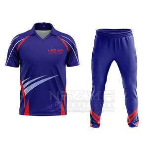 Haute qualité personnalisé Logo impression Cricket uniforme équipe Sports porter différentes couleurs 100% Polyester léger séchage rapide - Product Image 1