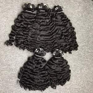 Meilleure qualité 100% naturel ondulé vietnamien extensions de cheveux crus Remy cheveux pour Bla femmes 30 pouces longueur étirée - Product Image 5