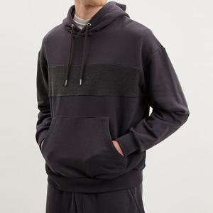 Ensemble de sweats à capuche pour hommes à manches longues très vendus, sweat à capuche décontracté surdimensionné pour hommes avec poche et pantalon de survêtement - Product Image 2
