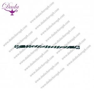 Correa de cordón de barbilla dorada trenzada - Product Image 3