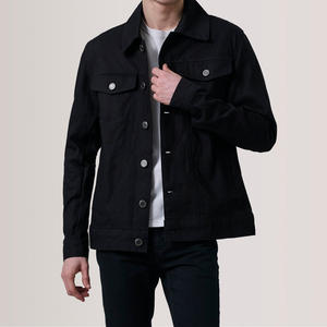 Veste en jean à la mode pour hommes moderne décontracté mode vêtements d'extérieur tissu Durable respirant tenue confortable avec un design élégant - Product Image 2