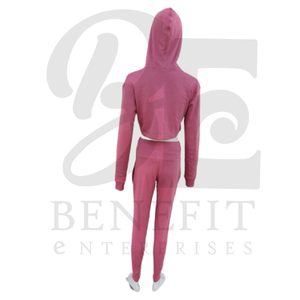 Sweat à capuche personnalisé de haute qualité pour femme et adolescente, veste d'automne surdimensionnée avec fermeture éclair, 2023 - Product Image 3