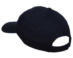 หมวกเบสบอลผ้าฝ้ายสำหรับผู้ชาย5แผงหมวกเบสบอลแนวสปอร์ตพร้อมโลโก้ปักแบบเรียบ - Product Image 4