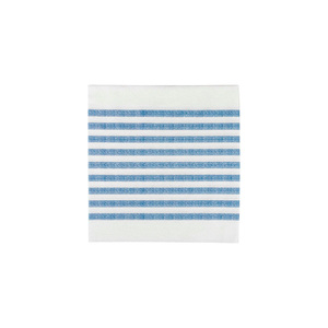 Serviettes en papier blanches 48x48cm, imprimé bleu marine, Bambutex Naturel, 300 pièces, B2B - Product Image 1