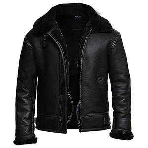 Vente chaude, vestes personnalisées grande taille pour hommes, nouvelle mode, veste en cuir noir pour hommes, vente en gros, vestes de conception les plus vendues - Product Image 2