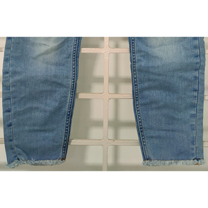 กางเกงขายาวผ้ายีนส์เอวสูงสำหรับผู้หญิงเสื้อผ้าลำลองเอวยางยืดสำหรับฤดูร้อน - Product Image 4