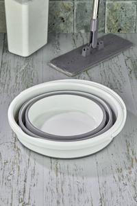 AFOSSA 12.8L (3.3Gal) seau en silicone pliable Injection cuisine utiliser conteneur d'eau pliable pour Camping lavage de voiture Direct - Product Image 3