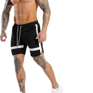 Pantalones cortos para correr para gimnasio de verano para hombre, ropa deportiva de algodón Spandex transpirable de secado rápido, nuevo pantalón corto para correr - Product Image 6