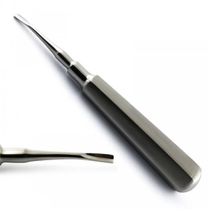 Juego de 3 Elevadores Dentales Curvos de Acero Inoxidable, Elevadores Manuales para Extracción de Raíces y Dientes - Product Image 3