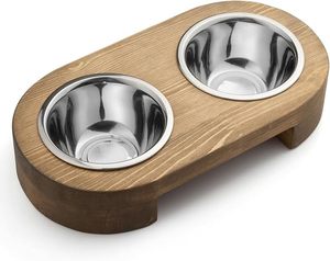 Comedero de madera ecológico de alta calidad para mascotas, comederos elevados al por mayor para mascotas hechos a mano en Vietnam - Product Image 4