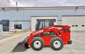 Chargeuse compacte sur pneus Manitou, chargeuse multi-usage, moteur diesel Yanmar, pompe à haute efficacité, boîte de vitesses, garantie de 4 ans - Product Image 5