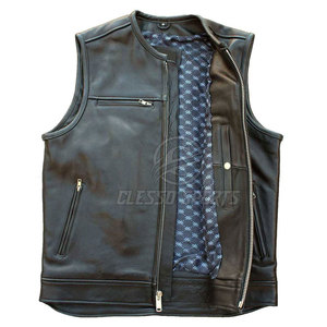 Chaleco de Cuero para Hombre, Precio Razonable, 100% Cuero, Material Duradero, Mejor Calidad, Transpirable, Gran Venta - Product Image 3