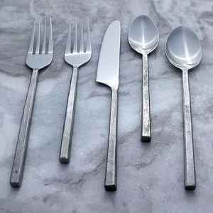 Juego de cubiertos de acero inoxidable chapados en plata real Diseño único apto para lavavajillas ecológico para uso en restaurante/Hotel INDIA ART - Product Image 2