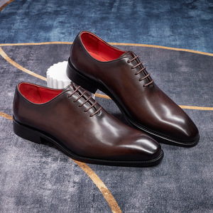 Elegantes Zapatos Oxford de Charol para Hombre, Acabado Espejo, Zapatos Formales de Vestir, Negros, para Boda, Novio, Negocios - Product Image 6