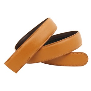 Cinturón automático para hombre 2024, cuerpo de 3,5 cm, tira de cinturón de cuero genuino, hebilla, película de transferencia libre, piel de vaca de dos capas - Product Image 1