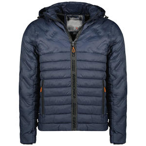 Veste respirante à capuche zippée de haute qualité pour hommes Veste d'hiver matelassée à la mode avec logo personnalisé - Product Image 2