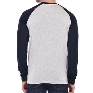 High Stretch Men's <b>Raglan</b> Sleeve <b>t</b> <b>Shirts</b> Custom logo Breathable Sweat-wicking <b>Raglan</b> Sleeves <b>t</b> <b>Shirts</b> - Product Image 2