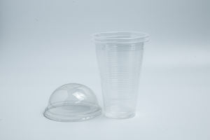 Vietnam Factory direct Custom logo Disposable Plastic Cup with Lid Transparent <b>clear</b> PP 220ml 300ml 400ml for Party Coffee Tea - Product Image 3