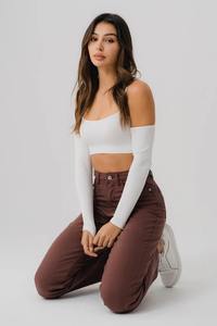 Venta al por mayor de alta calidad de secado rápido Jeans Flat Front Winter Streetwear Pantalones para hombres y mujeres - Product Image 2