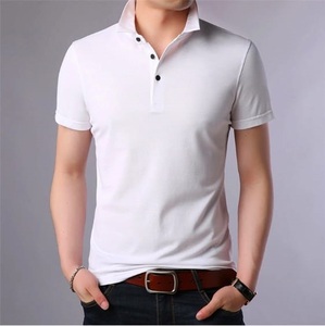 Polo de Verano de Lujo para Hombre, Camiseta de Manga Corta de Algodón Suave con Logotipo Bordado Personalizado, a la Moda, Unisex - Product Image 6