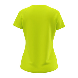 <b>Women's</b> <b>Neon</b> Training T-<b>Shirt</b>-Breathable Cotton Fitted Sport Top - Product Image 4