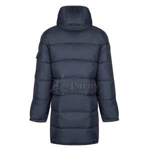 Chaqueta larga acolchada de algodón para hombre de calidad superior Nuevo diseño Chaqueta larga acolchada de algodón para hombre Invierno para venta en línea - Product Image 2