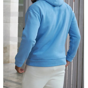 Hot Sale Unisex 380gsm Sport Fitness Sweatpants Hoodie Set Fleece Jogger Sweatsuit for Workout Active Bottoms for Men <b>Women</b> - Product Image 3