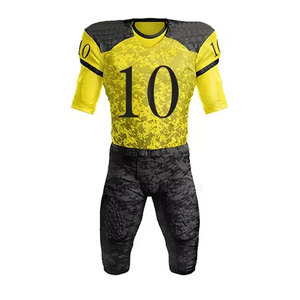 Precio al por mayor Ropa deportiva Uniforme de fútbol americano de la mejor calidad 100% Poliéster Hecho Pakistán - Product Image 2