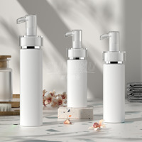 T0906-G SHUNXU gros cosmétique Lotion corps bouteille emballage bouteille en plastique blanc 100/120/150ml Lotion pompe vaporisateur bouteille