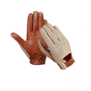Gants de conduite en cuir sur mesure pour le cyclisme et unisexe - Légers, respirants, séchage rapide - Product Image 5
