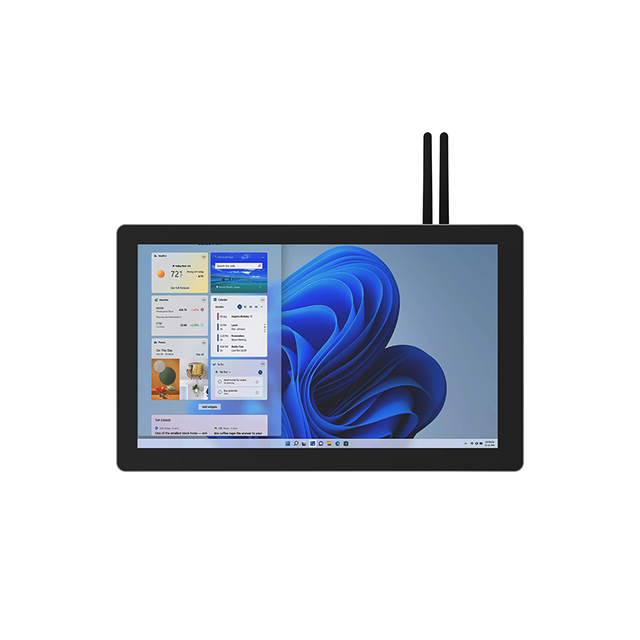 Fanless Industrial All-in-One Windows 11 SSD Storage LCD Display Touch Screen IP65 Stainless Steel Rugged Panel PC Computer