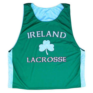 Uniformes réversibles sublimés de lacrosse de haute qualité de conception sur mesure de transfert de chaleur de séchage rapide de confort de peau - Product Image 5