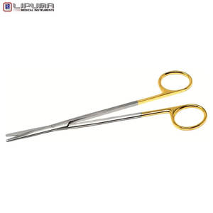 Ciseaux Metzenbaum incurvés de haute qualité de 7 pouces, instruments chirurgicaux dentaires manuels avec norme de sécurité MOL - Product Image 1