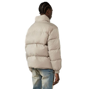 Chaqueta acolchada de invierno para hombre con patrones personalizados Diseño informal de burbujas con decoración personalizada Servicio OEM Chaqueta para hombre - Product Image 2