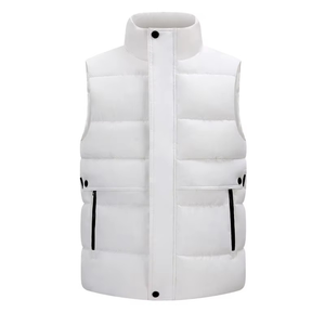 Nuevo Chaleco Acolchado de Invierno Transpirable e Informal para Hombre - Chaquetas sin Mangas Personalizables de Alta Calidad con MOQ Bajo - Product Image 4