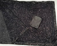 Sari de Seda Georgette Multicolor Inspirado en Celebridades + Blusa, Toque Glamuroso, Material de Viscosa Suave y Elegante, Ropa Casual, Siempre a la Moda