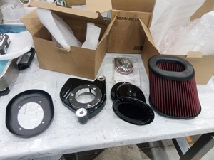 Filtre d'admission d'air extrême Heavy Breather pour Harley Touring Softail Street <span class=keywords><strong>Electra</strong></span> Road King Glide M8 2018-2023 - Product Image 6