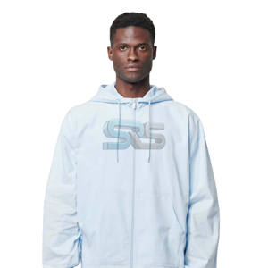 เสื้อฮู้ดผ้าฟลีซสำหรับผู้ชายผ้าคอตตอนผสมมีซิปสำหรับใส่ในชีวิตประจำวัน - Product Image 1