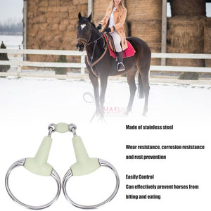 Bocado de Acero Inoxidable para Caballo, Bocado de Rodillo, Bocado de Boca Ancha, Equipo Ecuestre, Entrenamiento de Equitación, Reutilizable, HASHIR INTERNATIONAL, Venta al por Mayor - Product Image 3