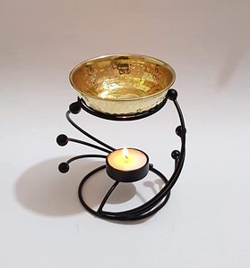 Nouveau diffuseur d'huile de parfum en laiton arabe brûleur d'encens brûleur d'huile de haute qualité vente de brûleur de cire avec bol au prix de gros - Product Image 5