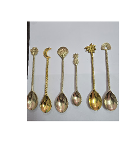 Ensemble de couverts en acier inoxydable au design élégant, taille personnalisée, avec un magnifique design de manche martelé à bas prix - Product Image 6