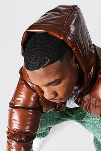 2025 chaquetas acolchadas de alta calidad de diseñador pesado con capucha invierno burbuja de talla grande Chaqueta brillante personalizada para hombre chaqueta acolchada para hombre - Product Image 4