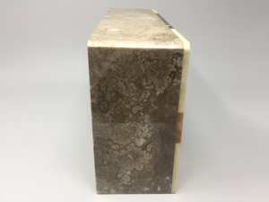 The <b>CRAFT</b> EXIM Luxury Natural Marble Quartz Art Deco <b>Desk</b> Clock Premium Handcrafted Home Office Decor - Product Image 3