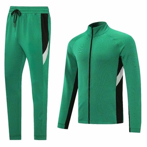 Chándales para adultos Cremallera granulada Chaquetas para correr Pantalones Traje de entrenamiento de baloncesto Jogging al aire libre Fútbol Suéter Pantalones - Product Image 1