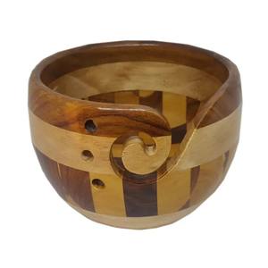 Bol de fil à la mode moderne support créatif parfait pour afficher le fil et garder les fournitures de crochet à tricoter bien rangées - Product Image 5