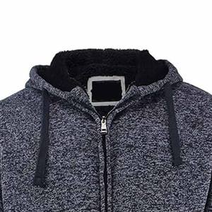 Sweat à capuche personnalisé avec fermeture éclair Sweats à capuche et sweat-shirts pour hommes Sweats à capuche zippés surdimensionnés personnalisés pour hommes Style tendance Streetwear Mode - Product Image 3