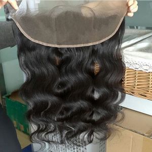 Extensiones de cabello ondulado natural alineado con cutícula frontal de encaje HD transparente de la mejor calidad al por mayor línea de cabello prearrancada - Product Image 3