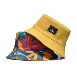 Unisex Sombrero de Cubo Harajuku Graffiti Carta Mujeres Hombres Pesca Pescador Sombrero Verano al Aire Libre Panamá Hip Hop Gorra Bordada Personalizada - Product Image 4