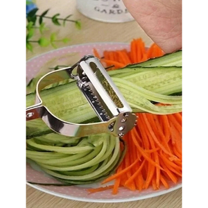 Trancheuse à double julienne en titane pour légumes et fruits - Product Image 1