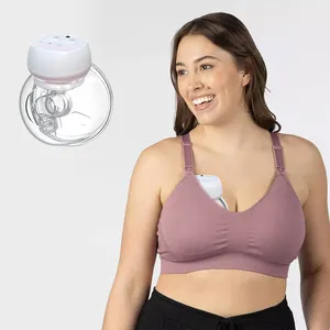 スマートワイヤレス電動搾乳器ポータブルおよびハンズフリーシリコンポンプBPAフリー